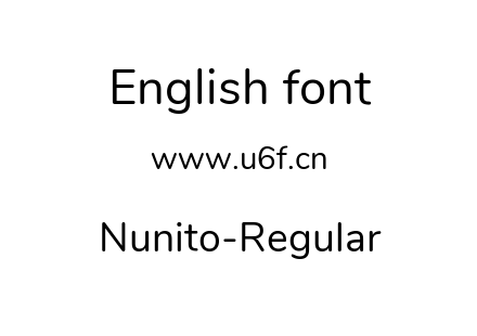 Nunito-Regular.ttf下载