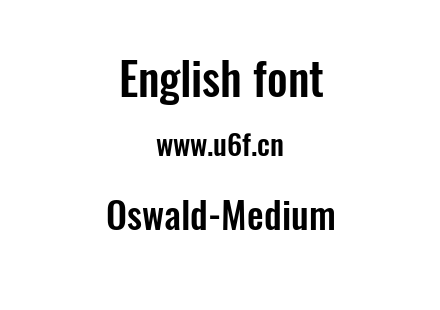Oswald-Medium.ttf下载