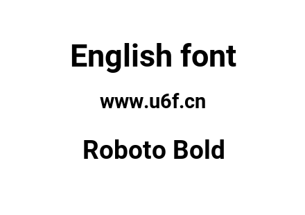 Roboto Bold.ttf下载