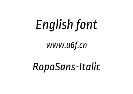 RopaSans-Italic.ttf下载
