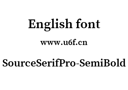SourceSerifPro-SemiBold.ttf下载