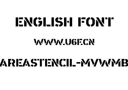 AreaStencil-MVWmB.ttf