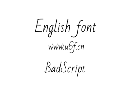 BadScript.ttf