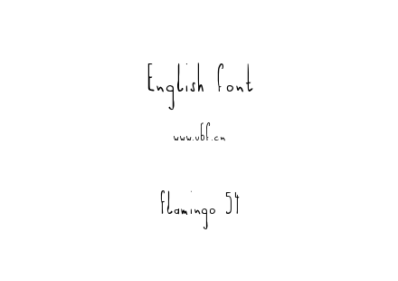 Flamingo 54.ttf