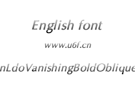 OregonLdoVanishingBoldOblique-d987.ttf