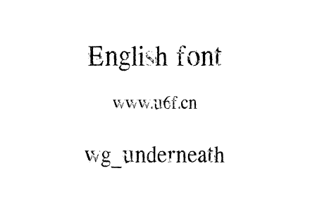 字体-wg_underneath.ttf