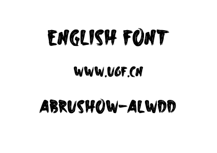 Abrushow-ALwDD.ttf下载