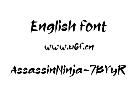 AssassinNinja-7BYyR.ttf下载