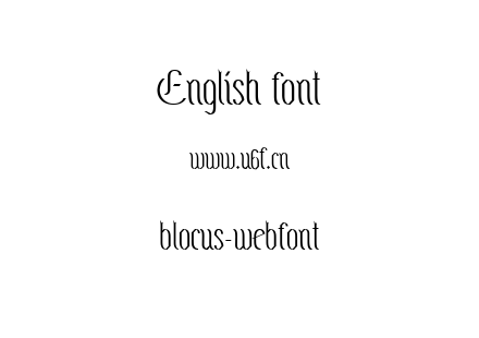 blocus-webfont.ttf下载