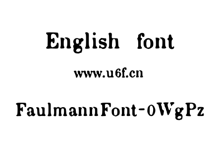 FaulmannFont-0WgPz.ttf下载