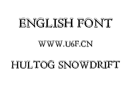 Hultog Snowdrift.ttf下载