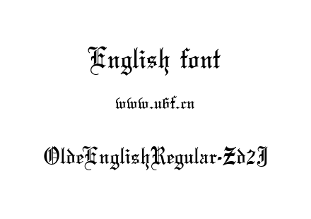 OldeEnglishRegular-Zd2J.ttf下载