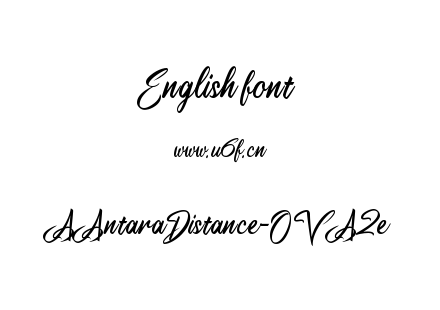 AAntaraDistance-OVA2e.ttf下载