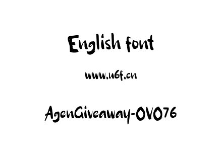 AgenGiveaway-OVO76.ttf