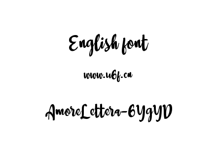 AmoreLettera-6YgYD.ttf下载