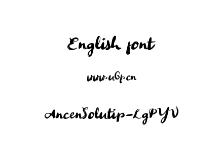AncenSolutip-LgPYV.ttf下载