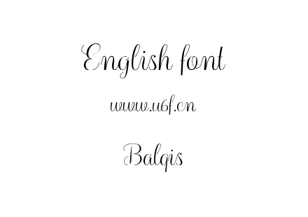 Balqis.ttf下载