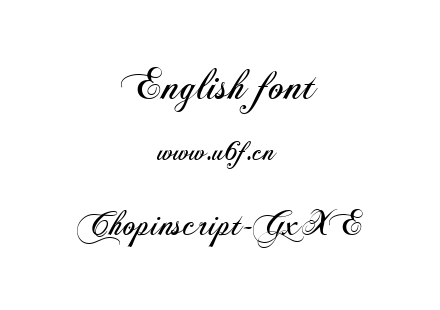 Chopinscript-GxXE.ttf下载