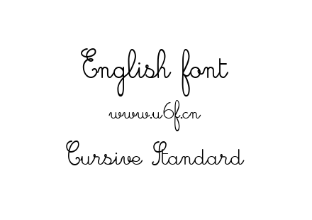Cursive Standard.ttf下载