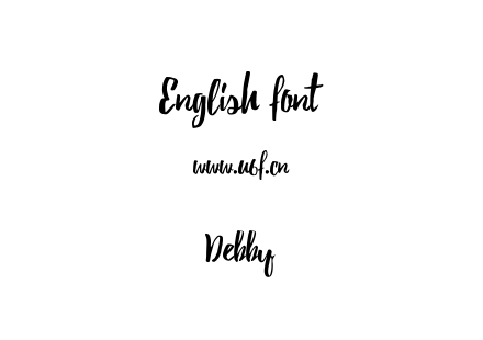 Debby.ttf下载