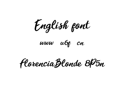 FlorenciaBlonde-8P5n.ttf下载
