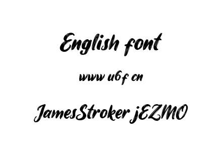 JamesStroker-jEZMO.ttf下载