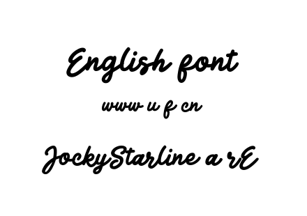 JockyStarline-a6rE.ttf下载