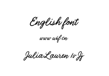 JuliaLauren-1vJj.ttf
