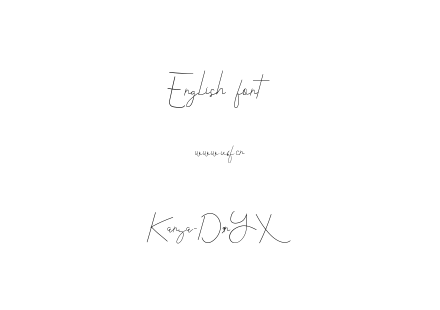 Kanya-D9nYX.ttf下载