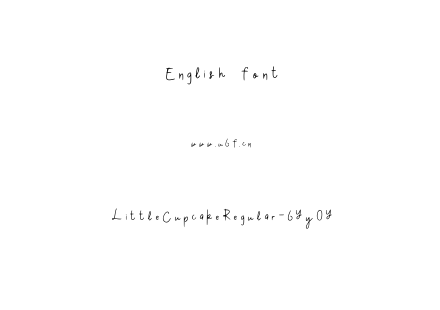 LittleCupcakeRegular-6Yy0Y.ttf下载