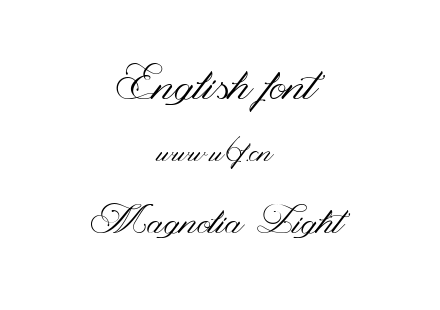 Magnolia Light.ttf下载