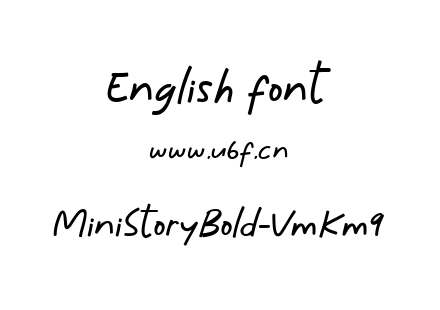 MiniStoryBold-VmKm9.ttf下载