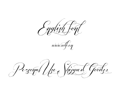 PersonalUse_ShippedGoods2.ttf下载