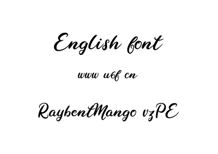 RaybentMango-vzPE.ttf