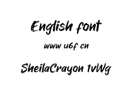 SheilaCrayon-1vWg.ttf下载