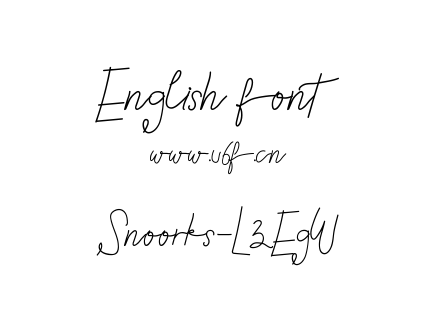 Snoorks-L3EgW.ttf下载