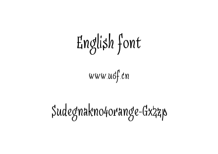 Sudegnakno4orange-Gx2zp.ttf