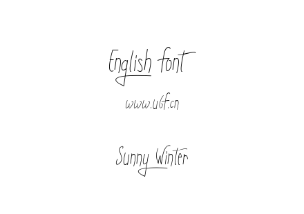 Sunny Winter.ttf下载