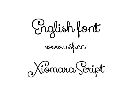 XiomaraScript.ttf下载