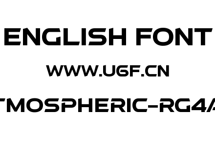 Atmospheric-Rg4aL.ttf