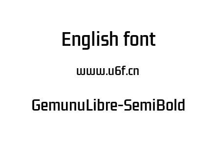 字体-GemunuLibre-SemiBold.ttf