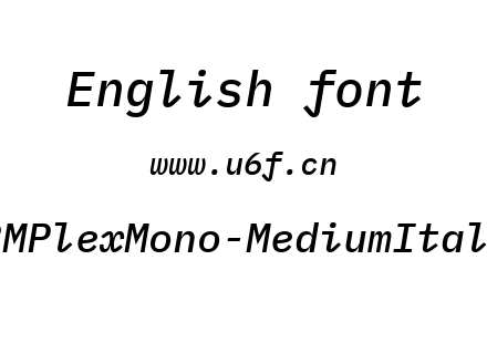 IBMPlexMono-MediumItalic.ttf
