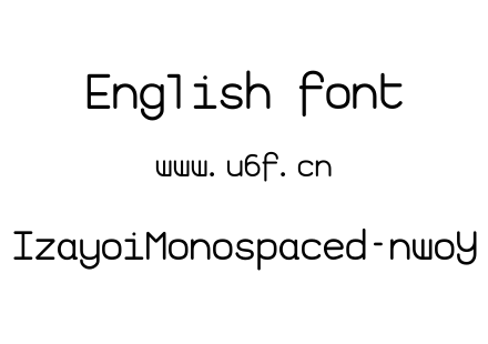 IzayoiMonospaced-nwoY.ttf