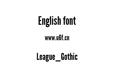 字体-League_Gothic.ttf