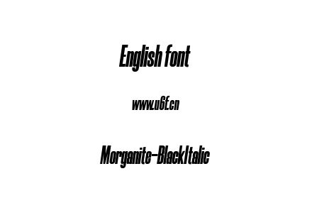 Morganite-BlackItalic.ttf