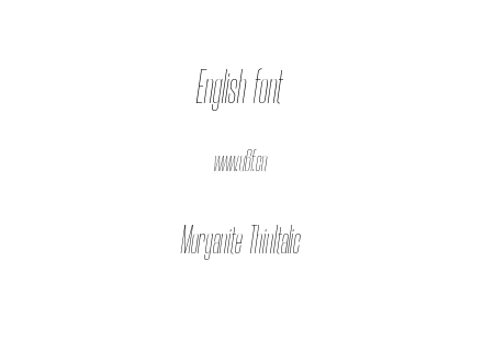 Morganite-ThinItalic.ttf