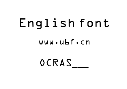 OCRAS___.TTF