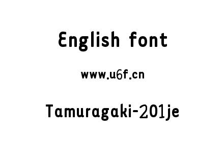 Tamuragaki-2O1je.ttf