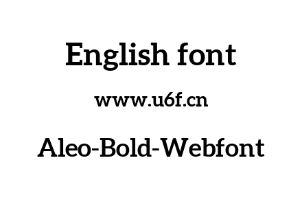 Aleo-Bold-Webfont.ttf下载