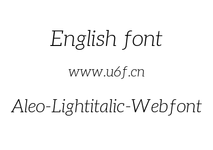 Aleo-Lightitalic-Webfont.ttf下载